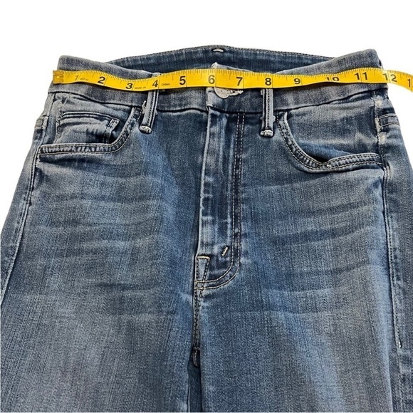 Mother High Rise Stretch Denim Jeans 24 ankle - Picture 14 of 16